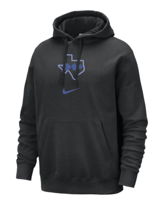 NIKE Dallas Mavericks TRAVEL HOODIE NBA TEAM ISSUE PE high quality LT Blue